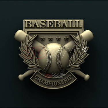 BASEBALL 3D STL 3DWave